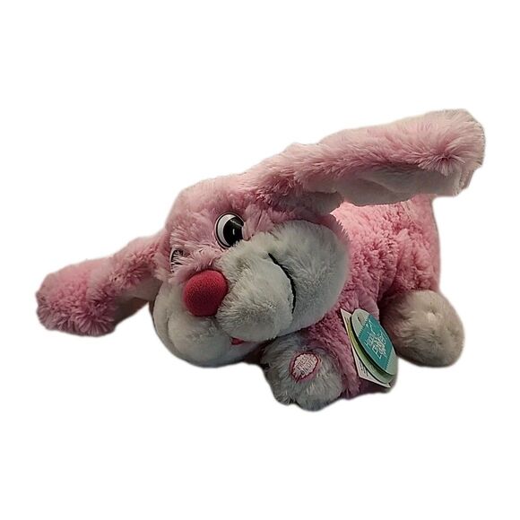 Dan Dee Singing Animated Plush Bunny Rabbit Pink Lights Peter Cottontail Easter - Picture 1 of 10